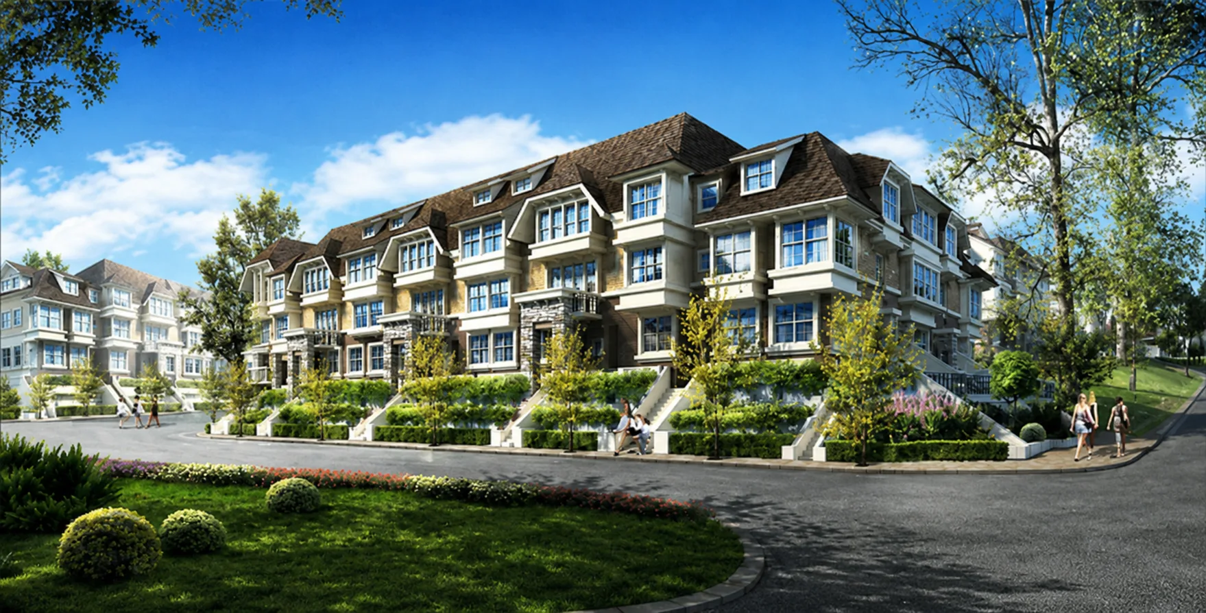 Aviva, Phase 1 townhomes